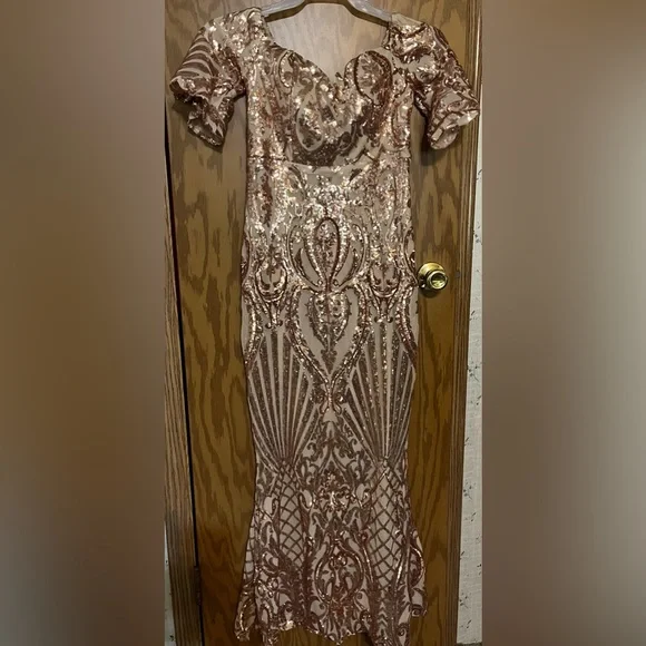 Grace | Dresses | Rose Gold Dress | Poshmark Grace | Dresses | Rose Gold Dress | Poshmark